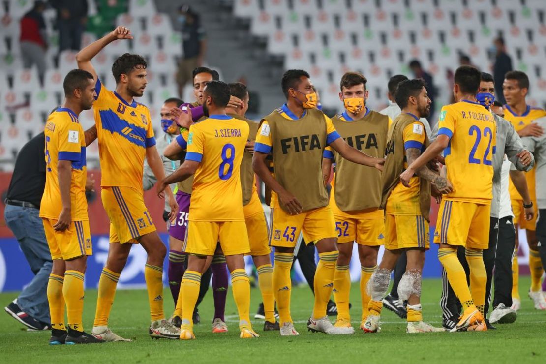 Tigres de la Universidad Autónoma de Nuevo León . Crédito: KARIM JAAFAR/AFP via Getty Images