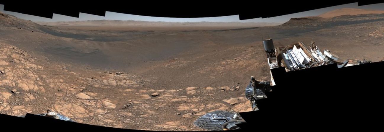 El rover Curiosity de la NASA captó su panorámica de mayor resolución de la superficie marciana a finales de 2019. Esto incluye más de 1.000 imágenes y 1.800 millones de píxeles.