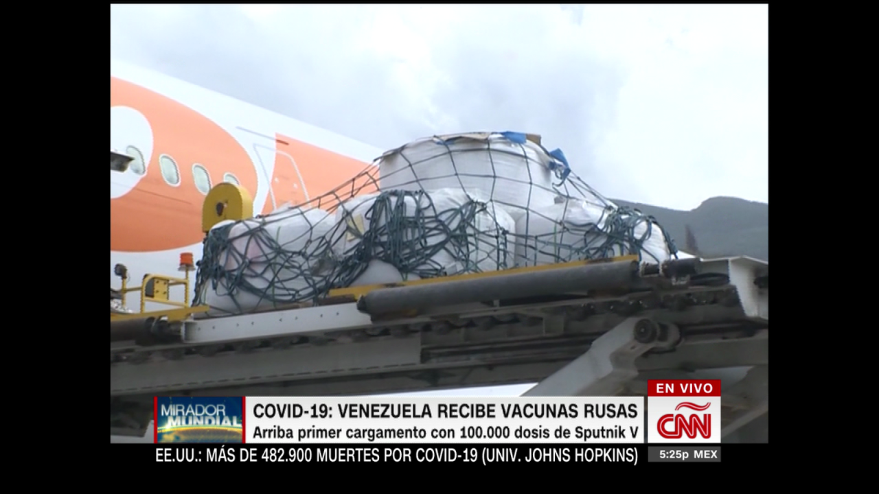 CNNE 953293 - vacuna sputnik-v llega a venezuela