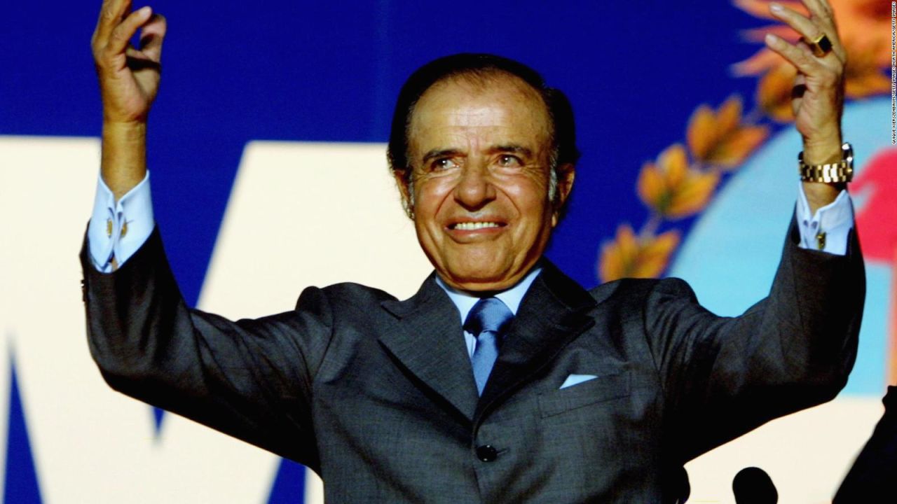 CNNE 953390 - muere el expresidente de argentina carlos menem