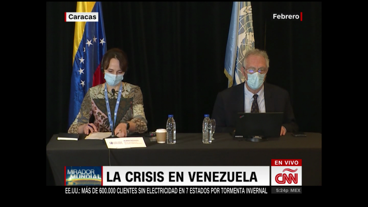 CNNE 953471 - oposicion venezolana cuestiona informe de la onu