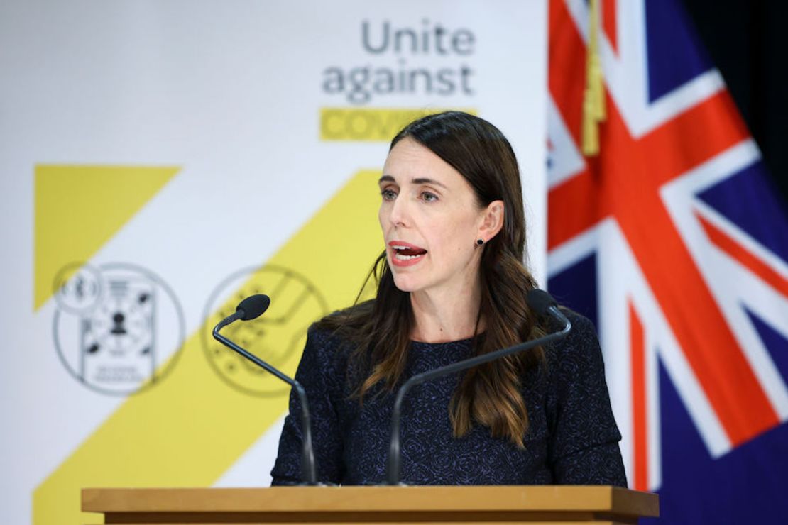 La primera ministra de Nueva Zelandia, Jacinta Ardern.