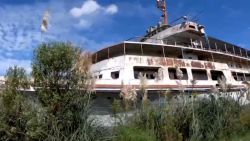 CNNE 955085 - impactante crucero abandonado en argentina