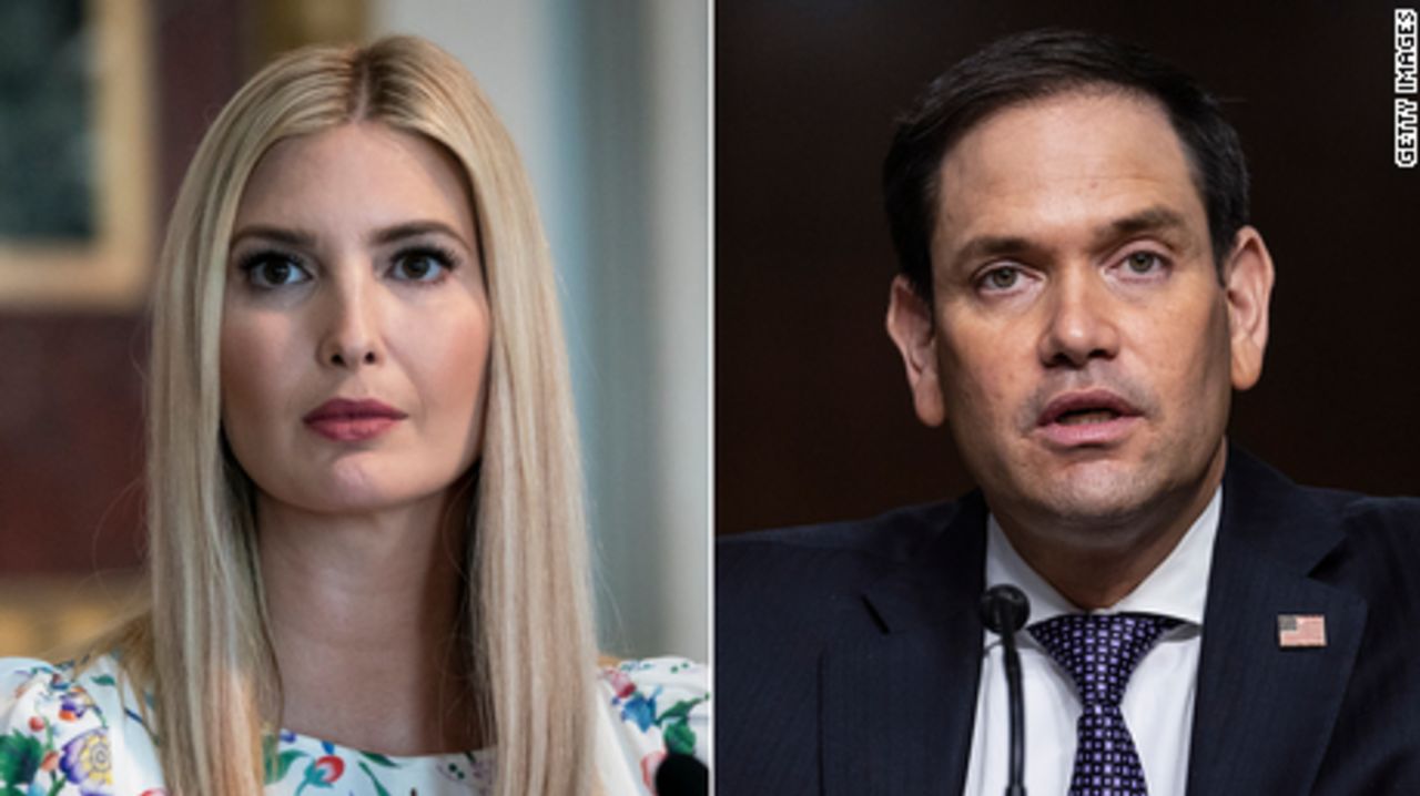 CNNE 955470 - ivanka trump no competira contra marco rubio en 2022