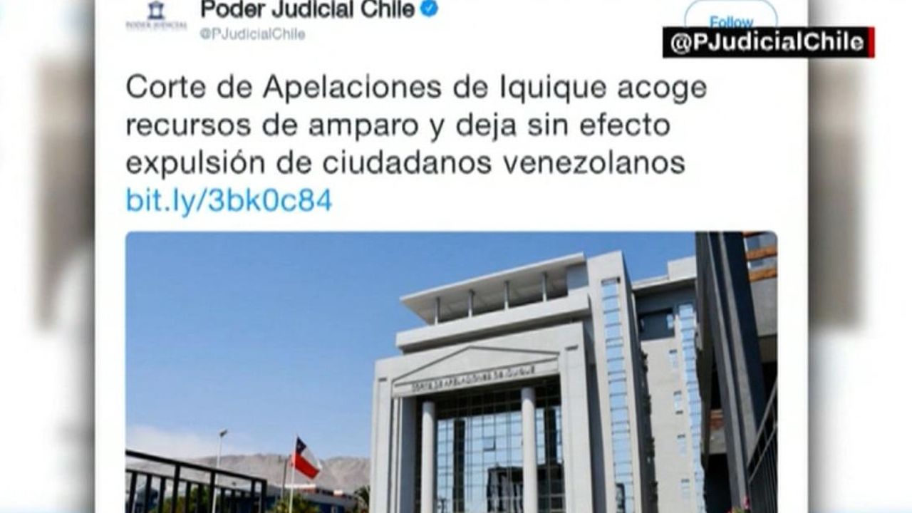 CNNE 956051 - chile frena la expulsion de venezolanos