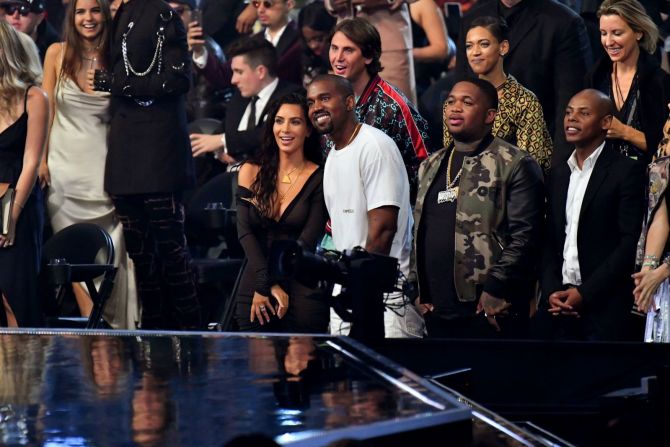 La pareja asiste a los MTV Video Music Awards en agosto de 2016.