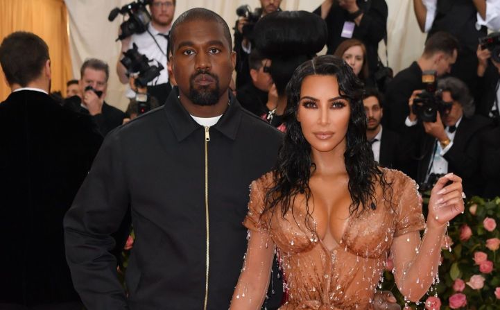 Kim y Kanye llegan a la Met Gala en Nueva York en mayo de 2019.