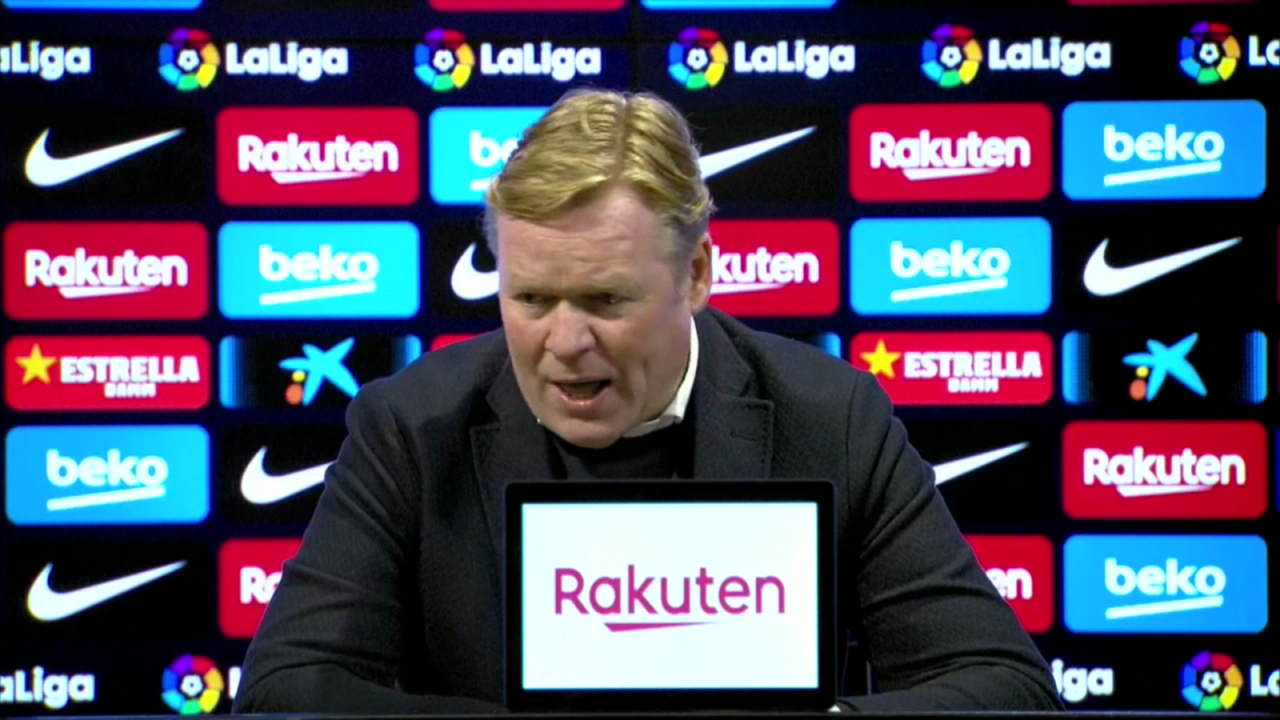 CNNE 956665 - ronald koeman- "estamos decepcionados"