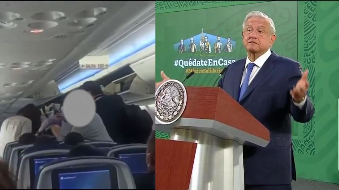 CNNE 960224 - amlo habla sobre los insultos que recibio en un avion