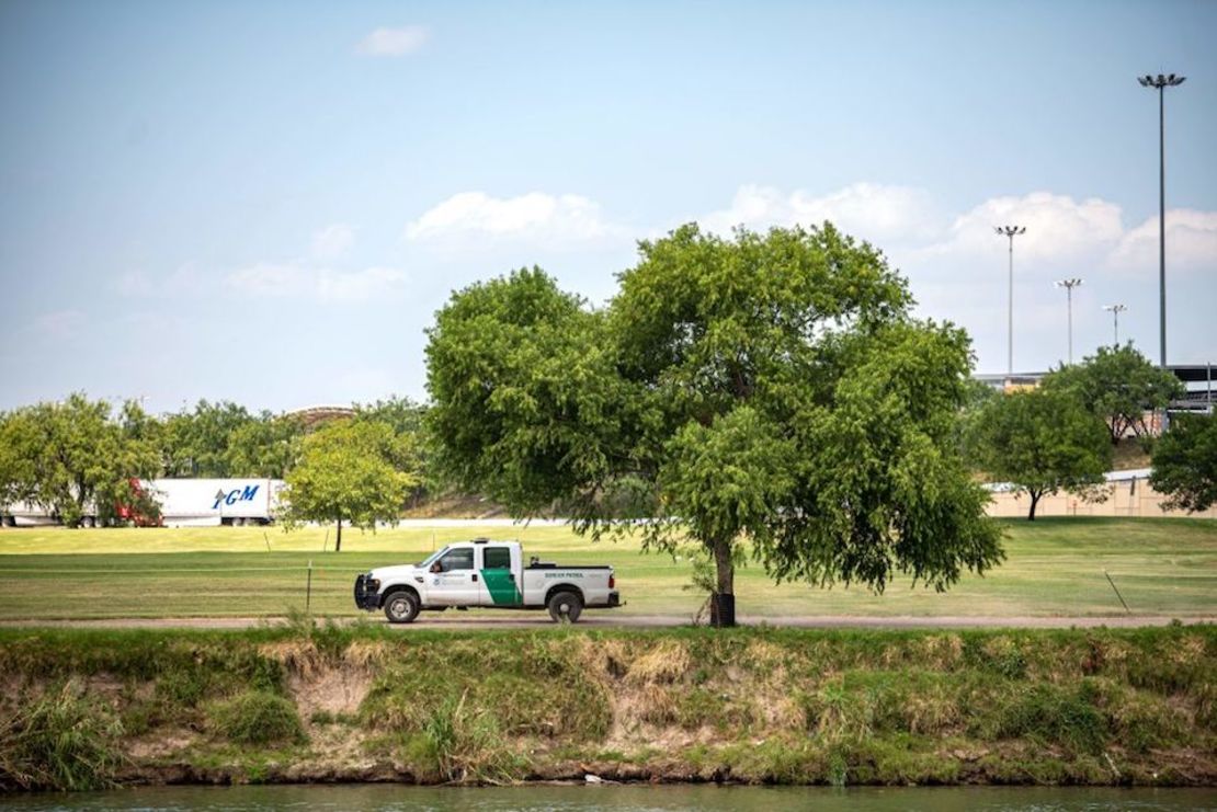 Un vehículo de la Patrulla Fronteriza en Eagle Pass, Texas, en una imagen de 2019.