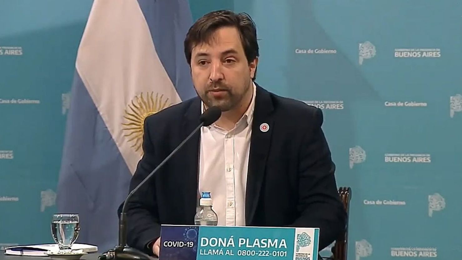 Nicolás Kreplak, viceministro bonaerense de Salud.