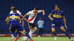 CNNE 965945 - boca y river empatan en el superclasico argentino