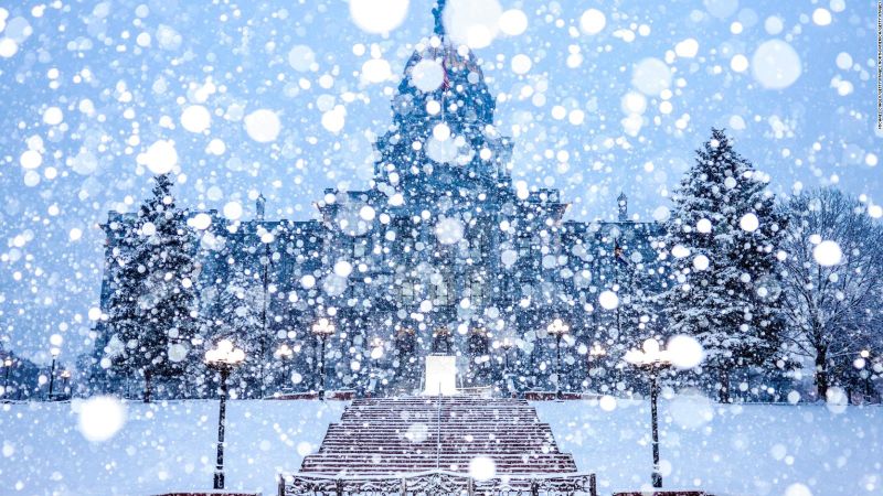 Cae en colorado capa de nieve marrón con polvo de méxico | cnn