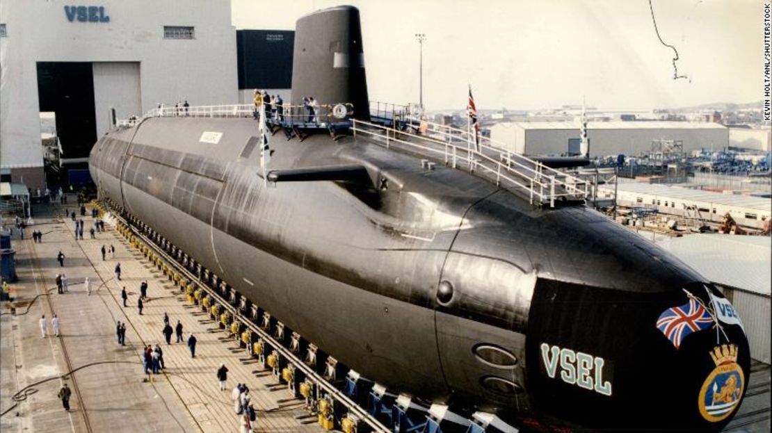 El HMS Vanguard, embarcación líder en los submarinos británicos de misiles balísticos actuales, será reemplazado en la década de 2030.