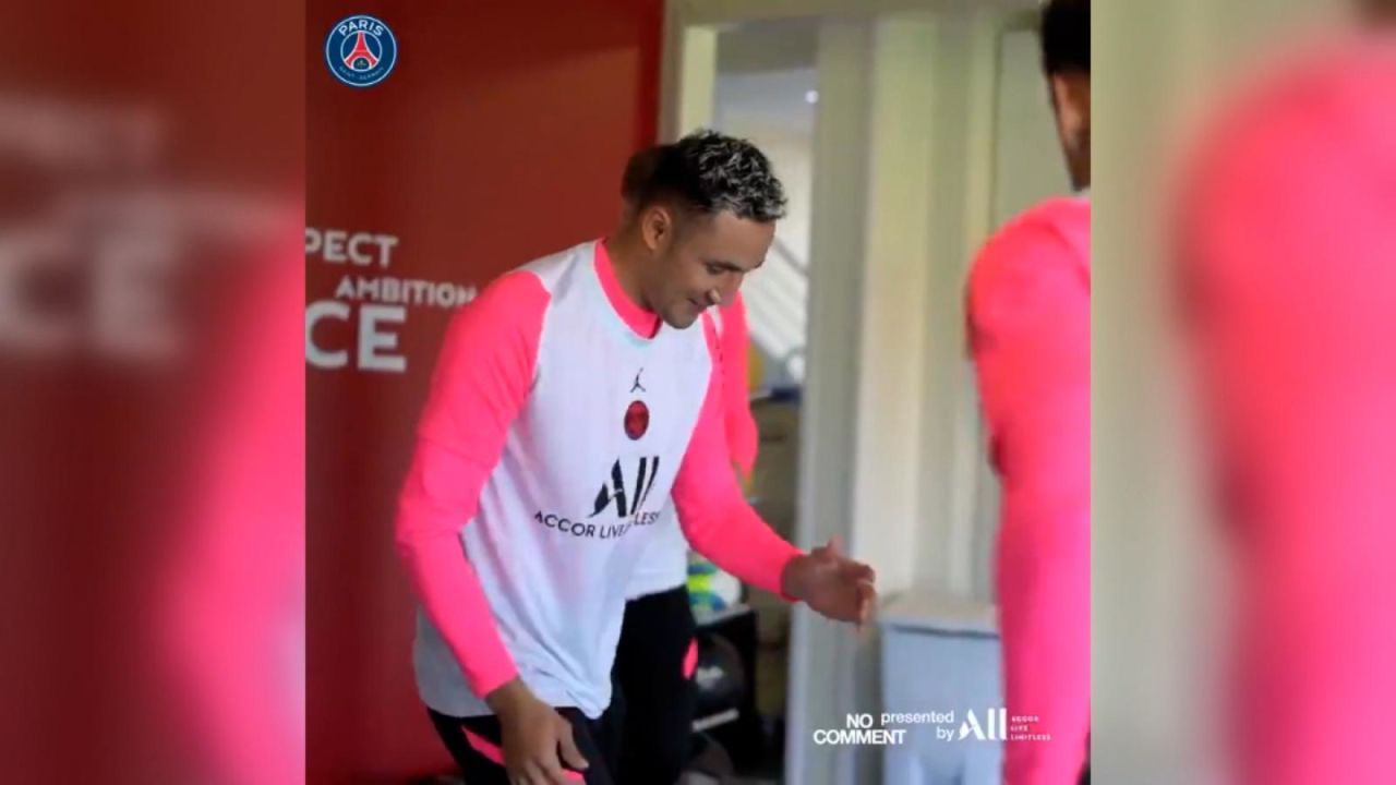 CNNE 971252 - keylor navas y neymar jr- bailan al ritmo de regueton