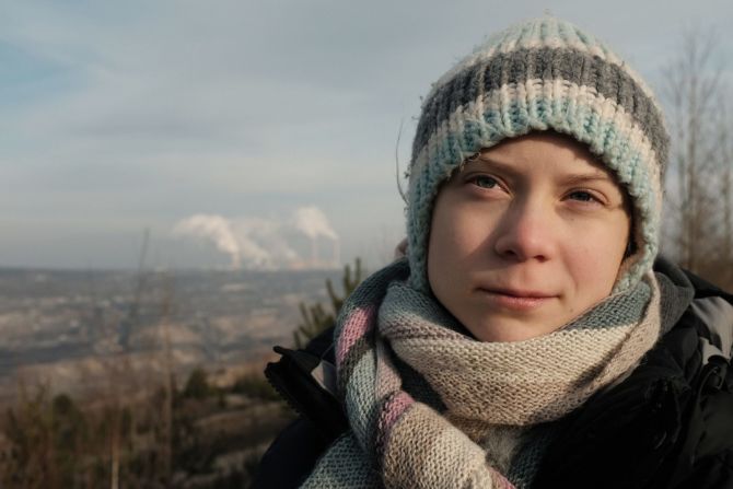 "Greta Thunberg: Un año para cambiar el mundo": Celebra el Día de la Tierra con esta serie de tres partes sobre la activista climática adolescente más famosa del mundo. (Hulu) Cortesía de Jon Sayers © BBC Studios