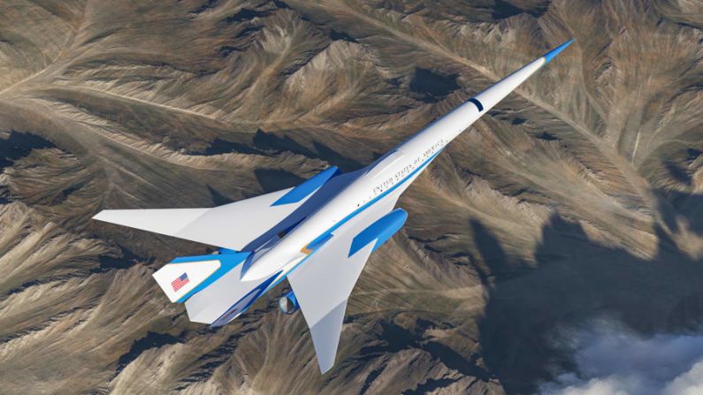 El emprendimiento Exosonic, en California, desarrolla un jet supersónico como transporte VIP para el Poder Ejecutivo de EE.UU.  →