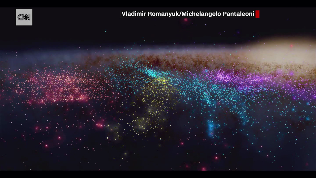 CNNE 974200 - descubren una estructura oculta en la via lactea