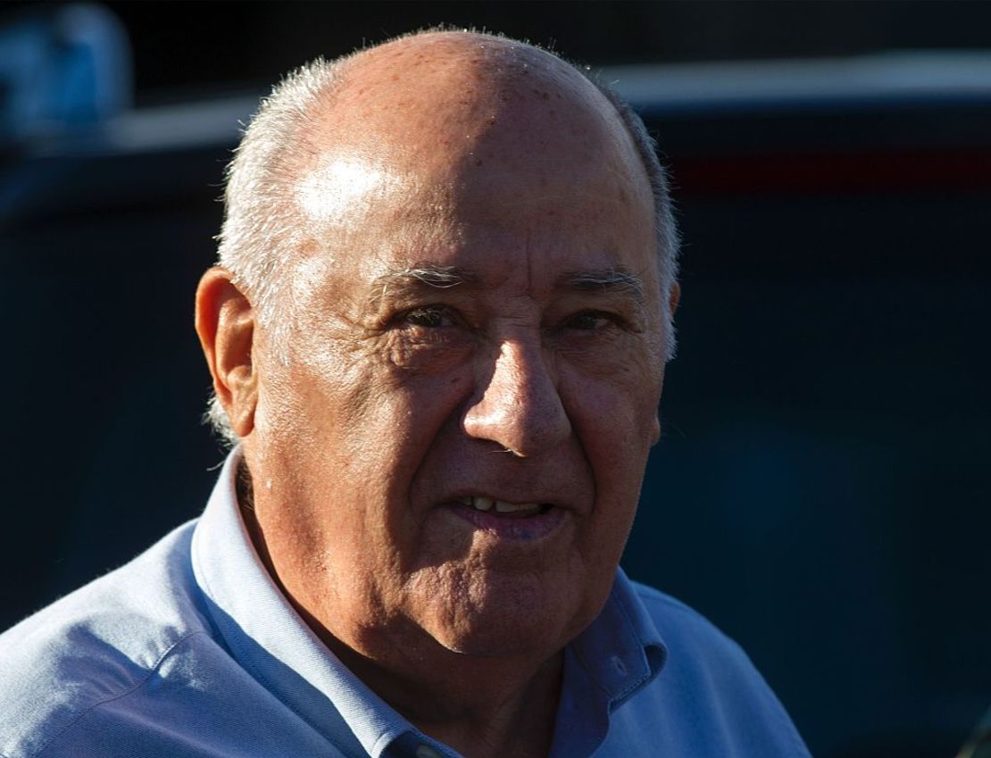 Founder and chairman of the Inditex fashion group Amancio Ortega stands at the end of the 32nd edition of the A Coruna International Show Jumping competition at the Casas Novas Equestrian Centre in Arteixo, on July 31, 2016.  / AFP / MIGUEL RIOPA