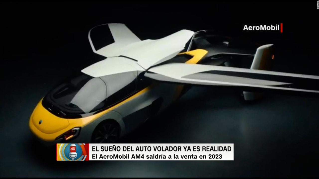 CNNE 975532 - asi es el auto volador que saldria a la venta en 2023