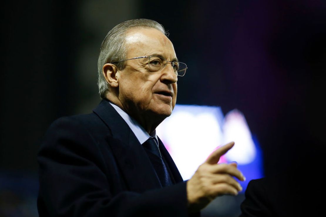 Florentino Pérez, presidente del Real Madrid.