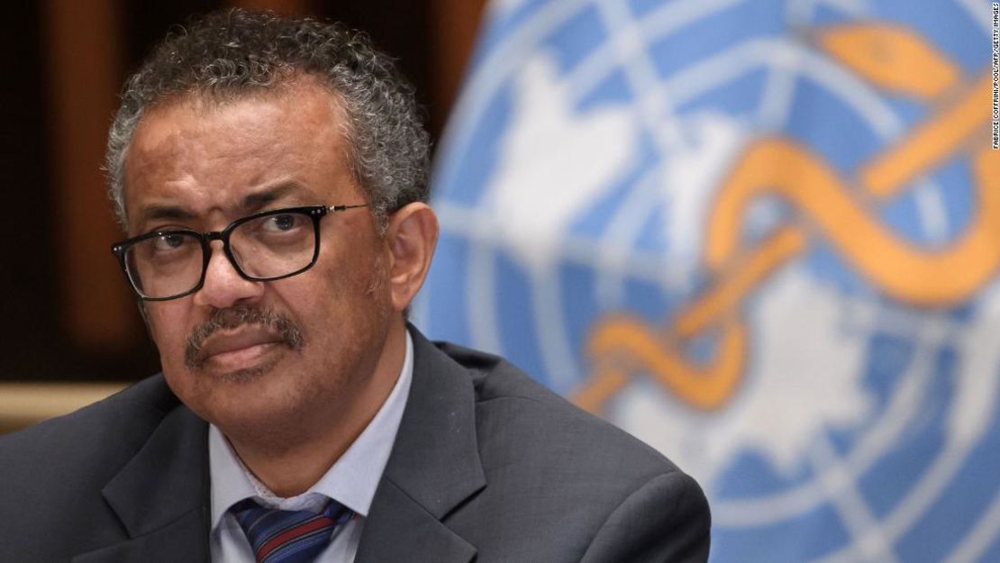 El director general de la OMS, Dr. Tedros Adhanom Ghebreyesus.