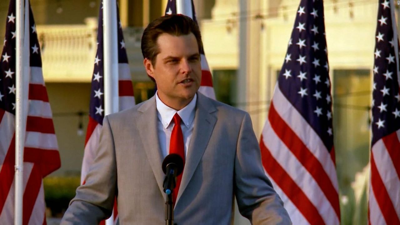 CNNE 978840 - conoce quien es el congresista republicano matt gaetz