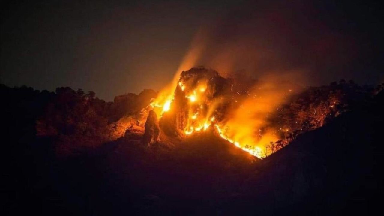 CNNE 978926 - autoridades controlan 70% de incendio en tepoztlan