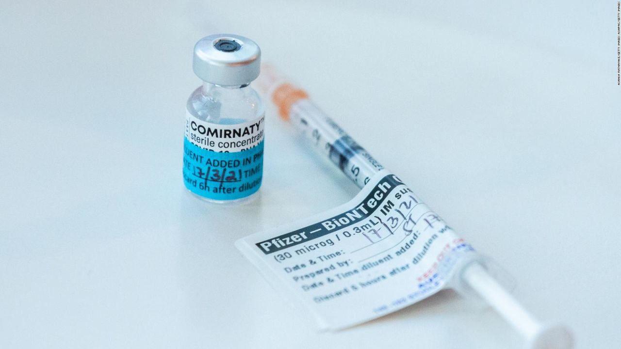 CNNE 979336 - vacuna pfizer- es probable que se necesite tercera dosis