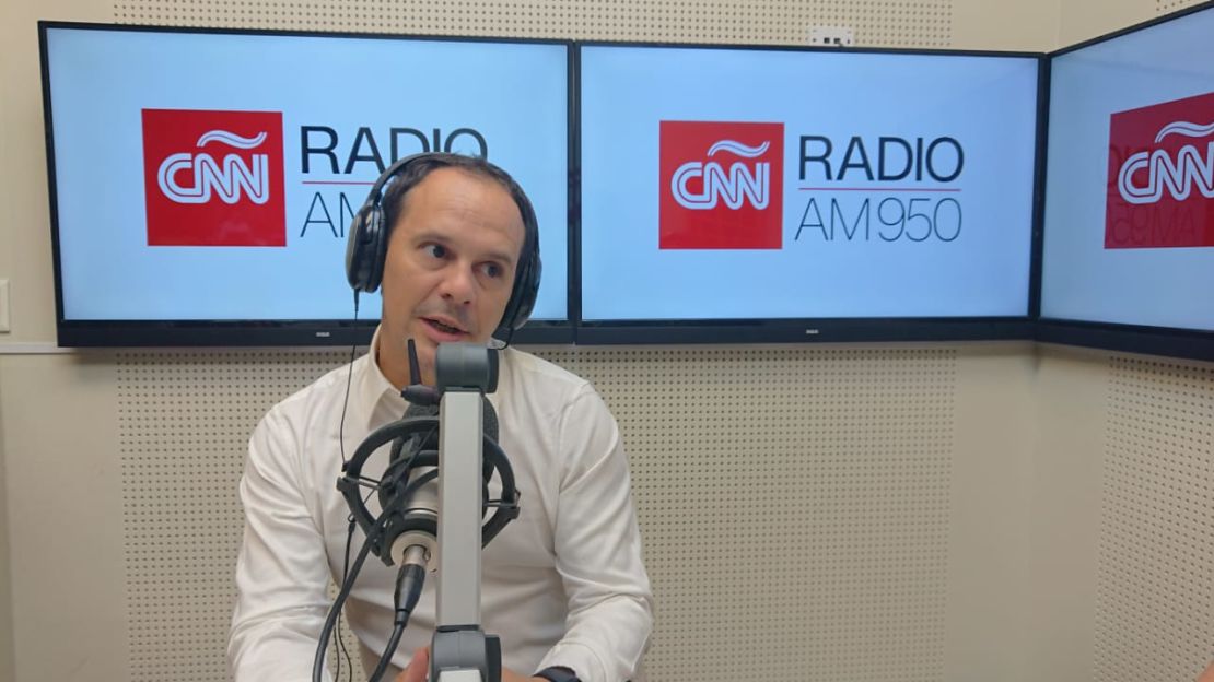 Fausto Spotorno en CNN Radio