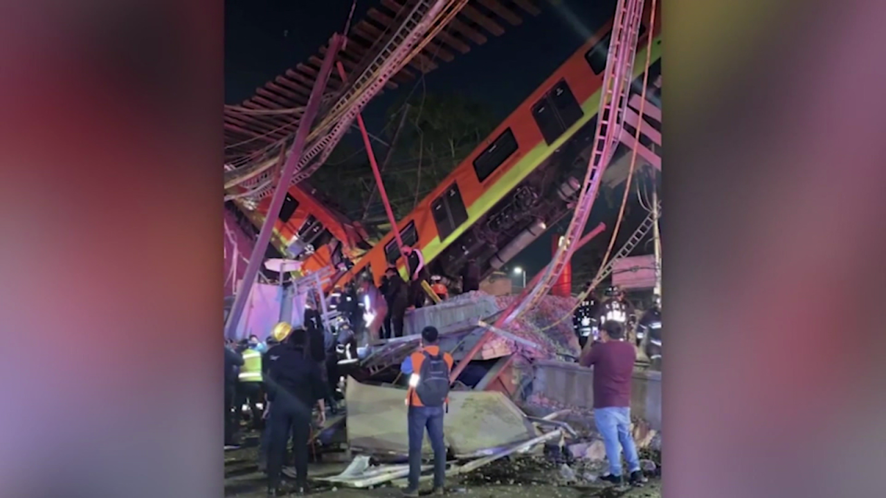 CNNE 988458 - asi quedo el tramo caido del metro en ciudad de mexico