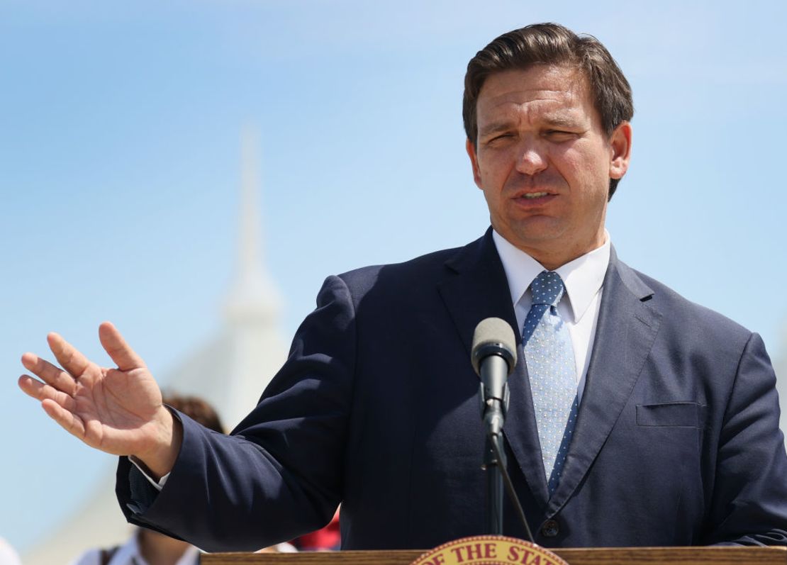 Ron DeSantis, gobernador republicano de Florida.