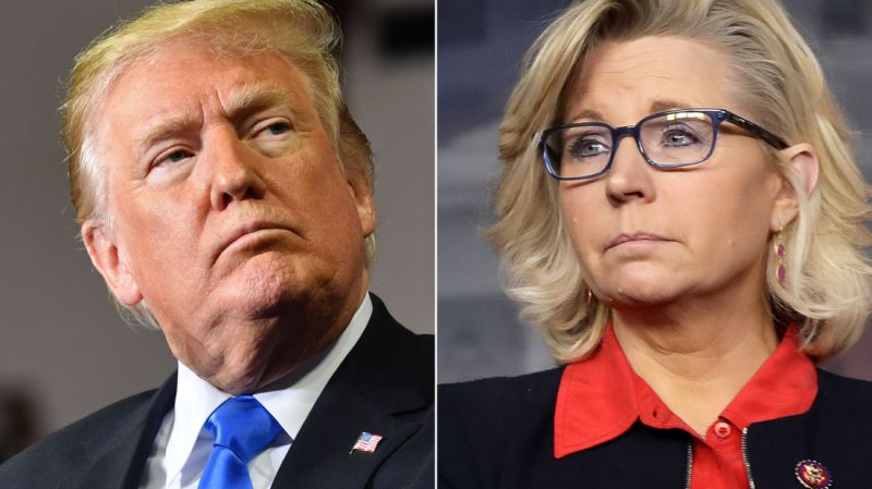 Trump says Liz Cheney is a “war supporter” and should be attacked, amid increasingly violent rhetoric against his opponents.