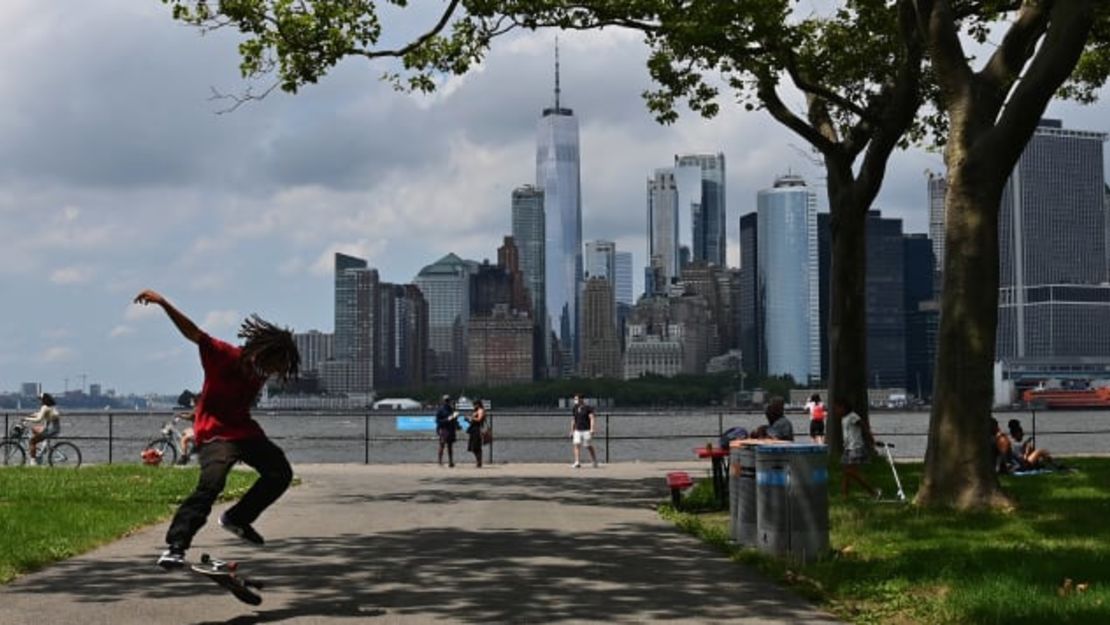 Governors Island en la ciudad de Nueva York ha reabierto para la temporada. Angela Weiss / AFP / Getty Images