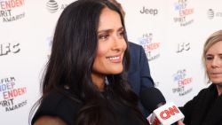 CNNE 999322 - las caracteristicas que salma hayek celebra al llegar al universo marvel