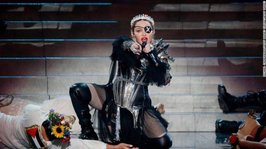 Madonna se presentó el 18 de mayo en Tel Aviv, Israel.