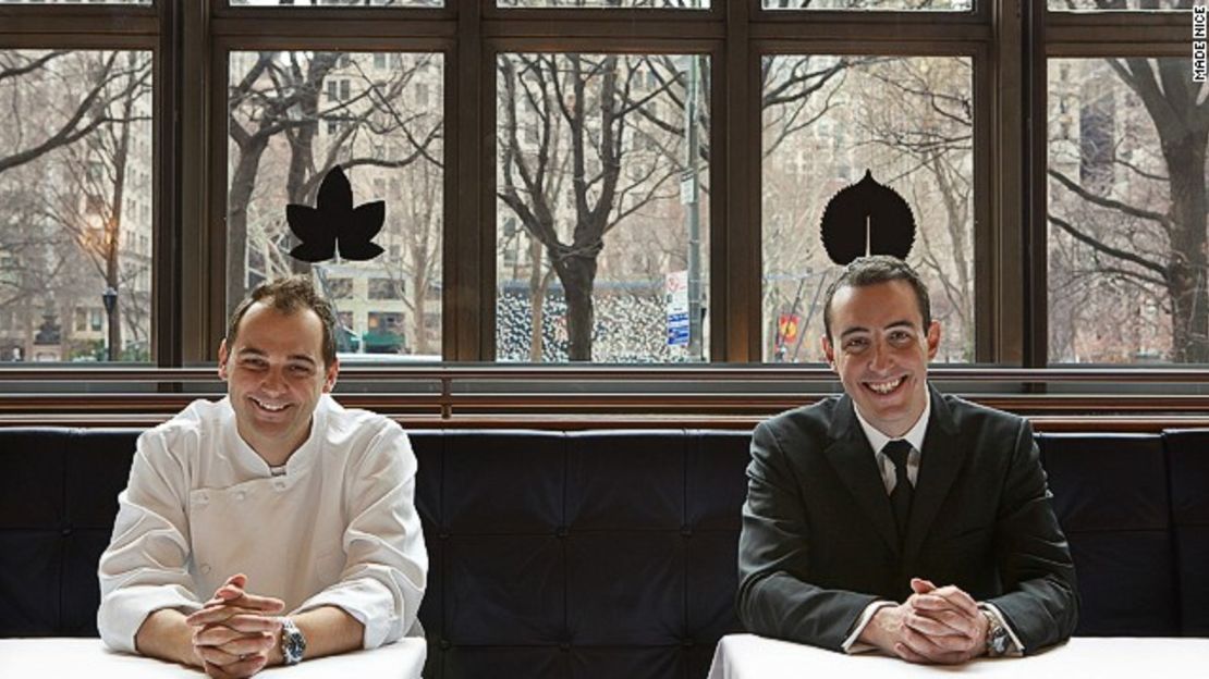 Daniel Humm y Will Guidara están detrás del Eleven Madison Park, el ganador de tres estrellas Michelin de Nueva York.