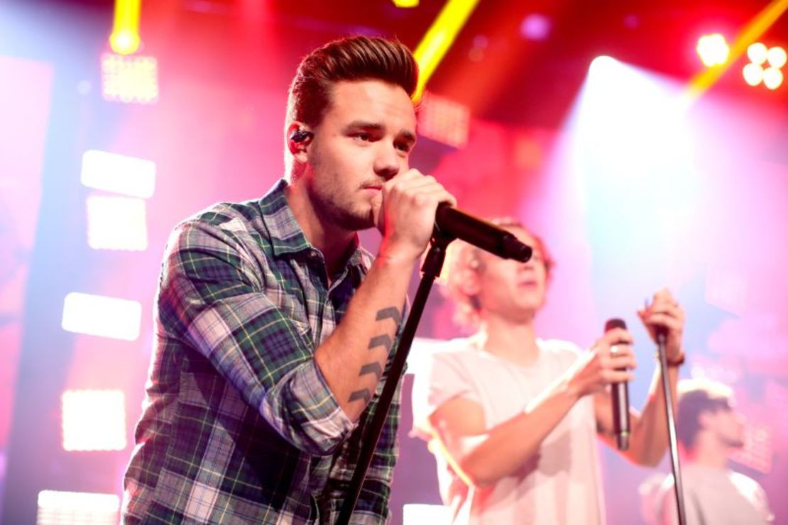 Liam Payne actuando en Los Ángeles en 2013.