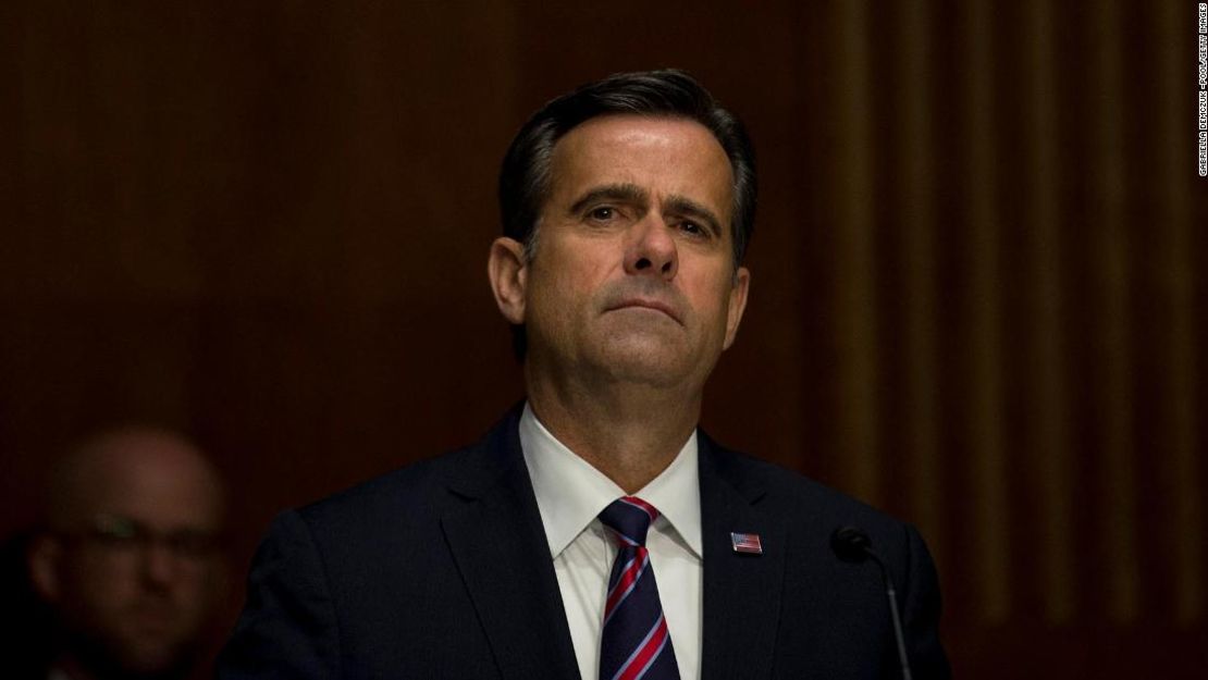 John Ratcliffe, director de Inteligencia Nacional