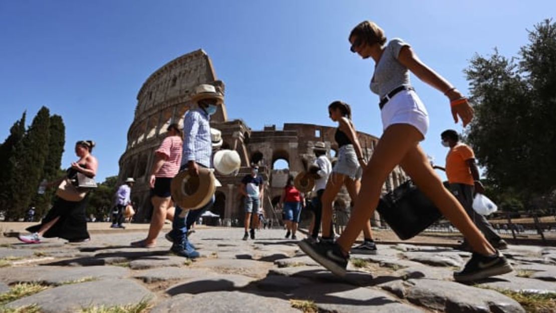 Muchos turistas extranjeros se alejaron de Italia este año. VINCENZO PINTO/AFP via Getty Images