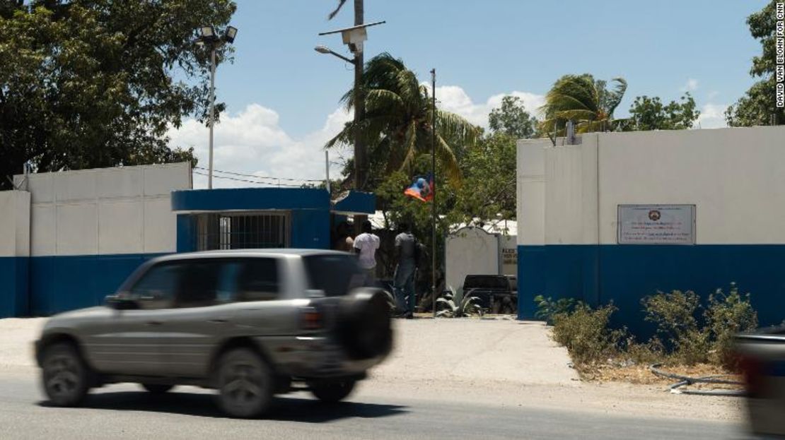 Las instalaciones de la policía judicial de Haití, donde se encuentran sospechosos clave y la evidencia.