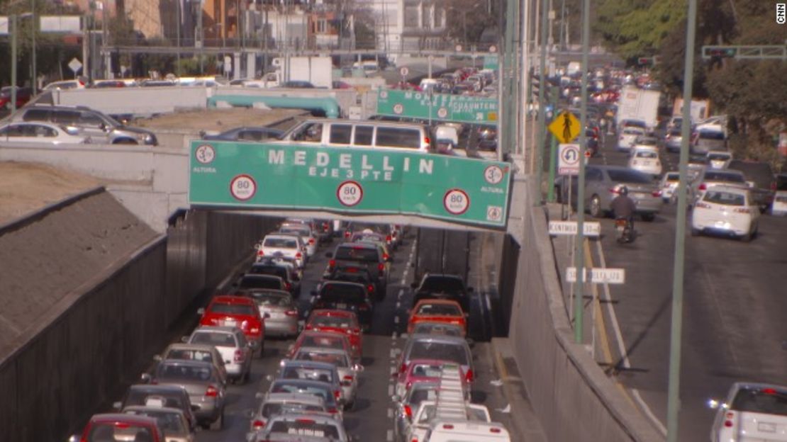 Las calles de la Ciudad de México son unas de las más congestionadas del mundo.