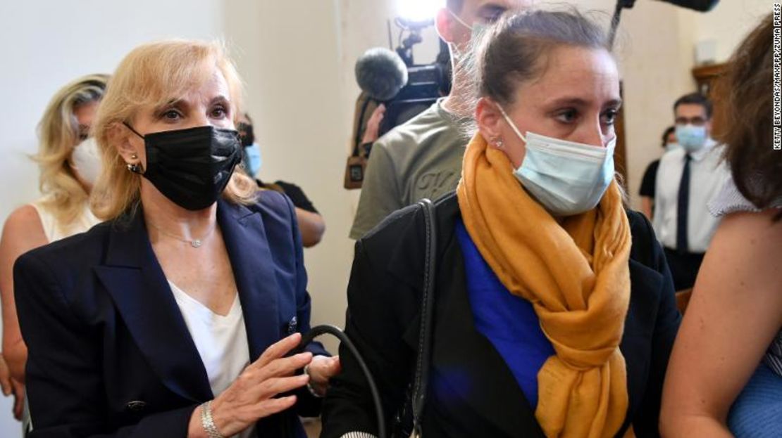 Valerie Bacot en el tribunal de Chalon-sur-Saône, Francia, el 21 de junio.