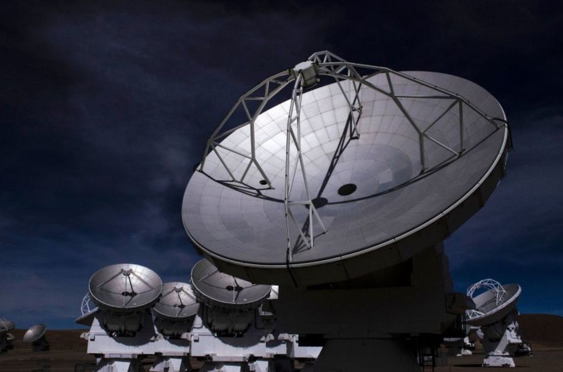 El proyecto Atacama Large Millimeter/submillimeter Array (ALMA) en el norte de Chile.