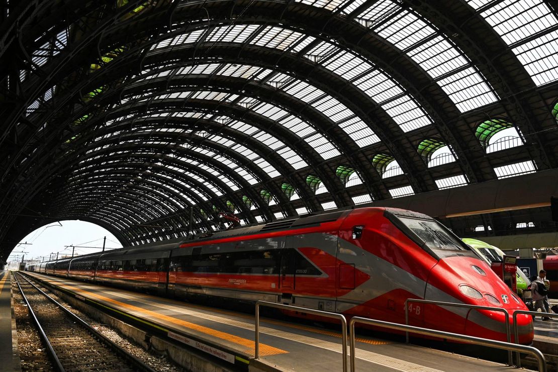 Los trenes de alta velocidad Frecciarossa circularán ahora entre Roma y Pompeya.