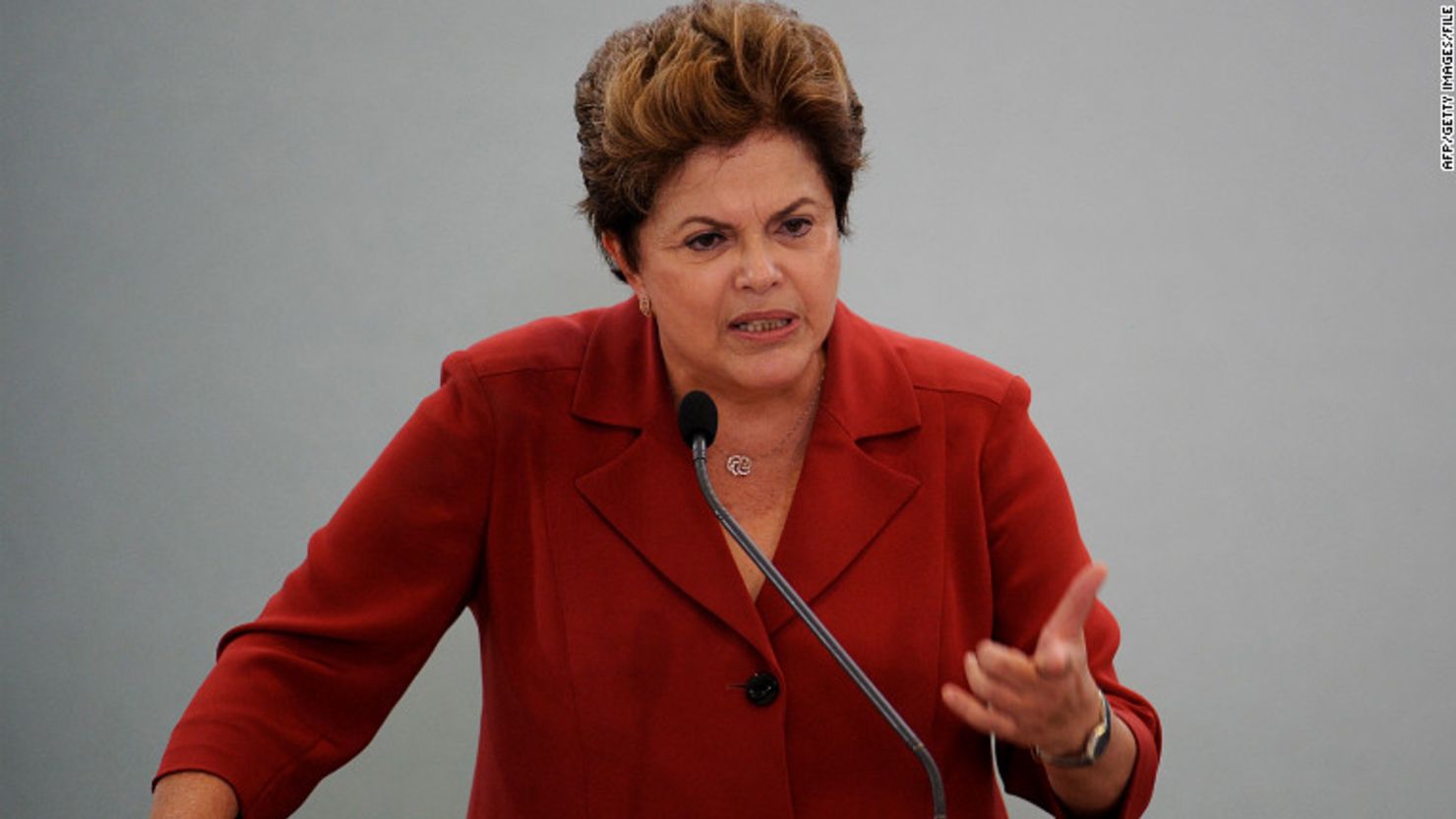 Brazilian President Dilma Rousseff says countries must work together to promote sustainable development.