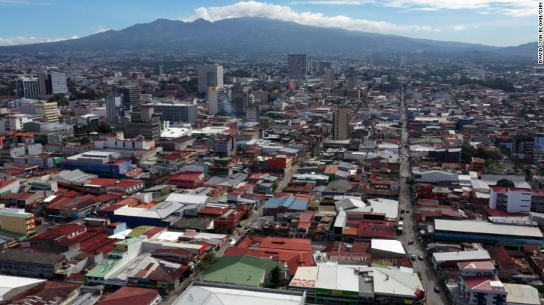 Vista aérea de San José.