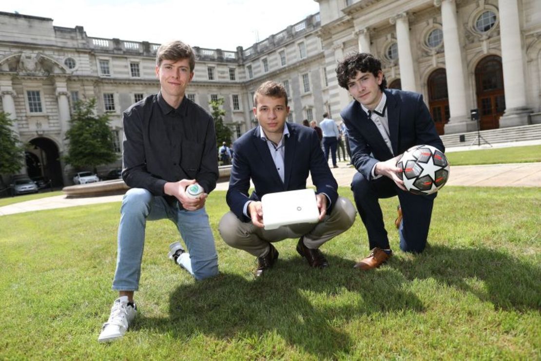 (From left to right) Tim Farrelly, Omar Salem and David Deneher developed the idea of ​​Field of Vision during the Covid-19 pandemic.