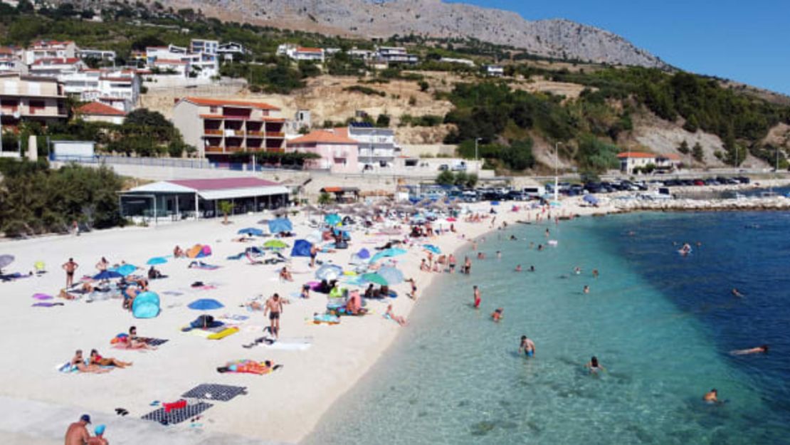 Split, en la Costa Dálmata, es un destino popular para los viajes.