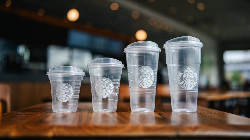 Starbucks is giving its plastic cups a makeover